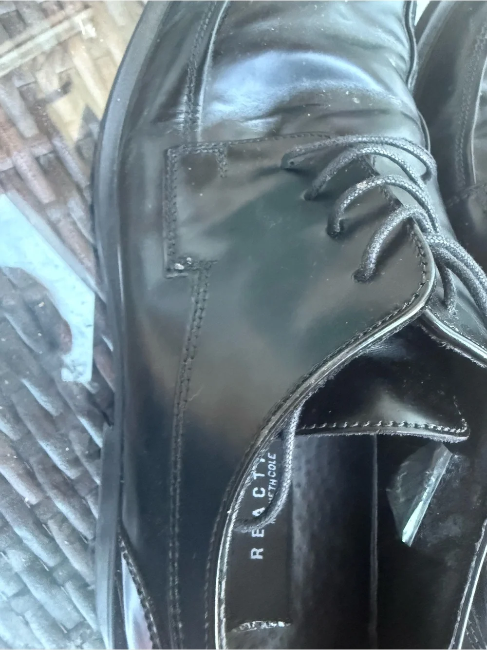 Reaction kenneth cole leather shoes 10.5